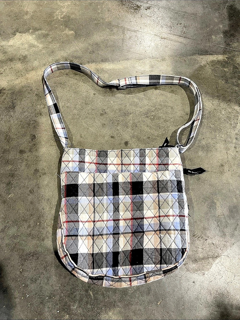 Vera Bradley Plaid Crossbody Bag in Multicolor